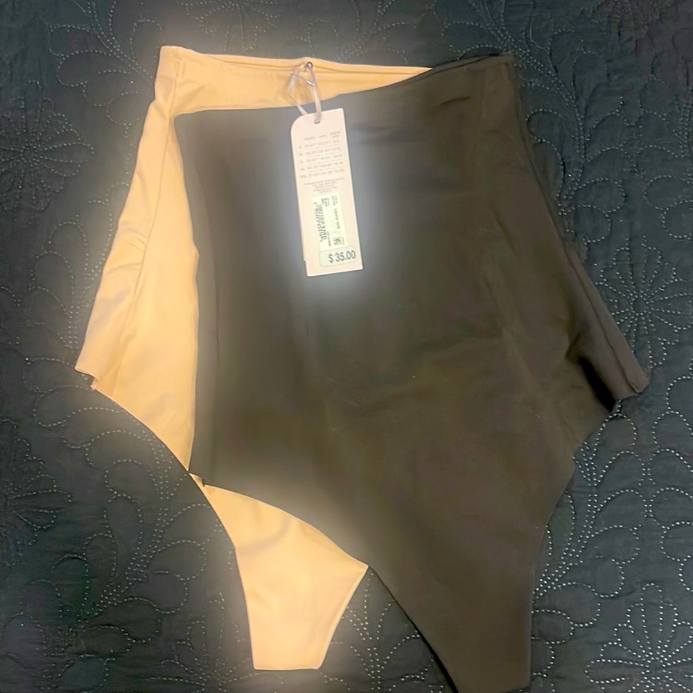 High waist Spanx thong firm control 2 pairs